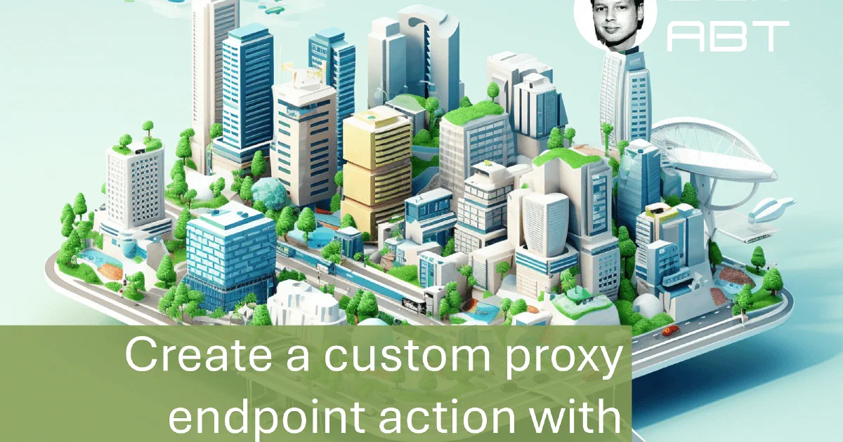 Create a custom proxy endpoint action with ASP.NET Core MVC