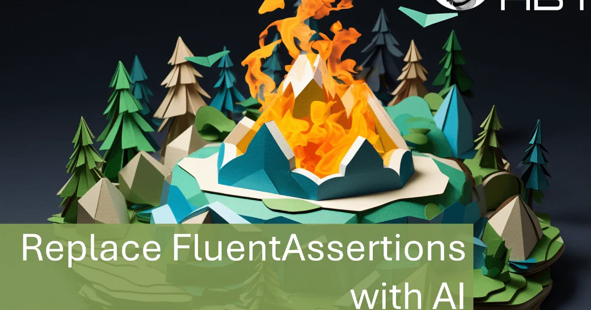 Replace FluentAssertions with AI