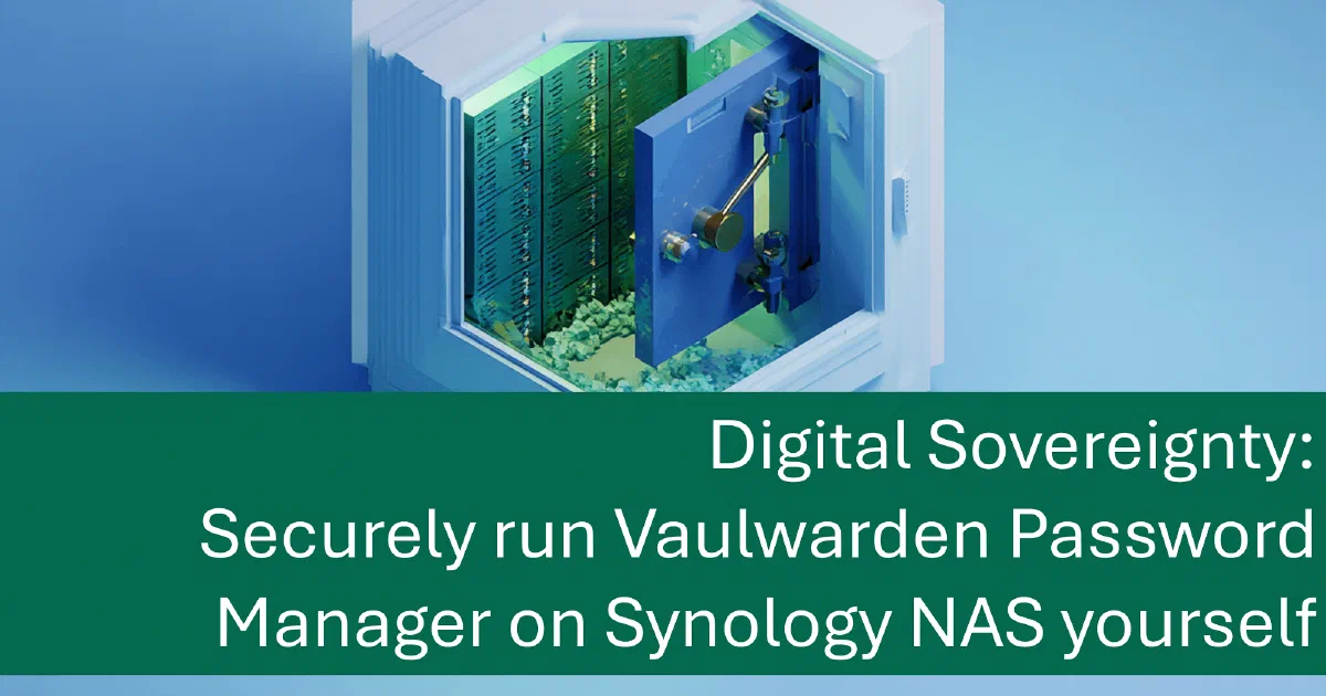 Self-Hosting Vaultwarden (Bitwarden) with Docker on Synology NAS
