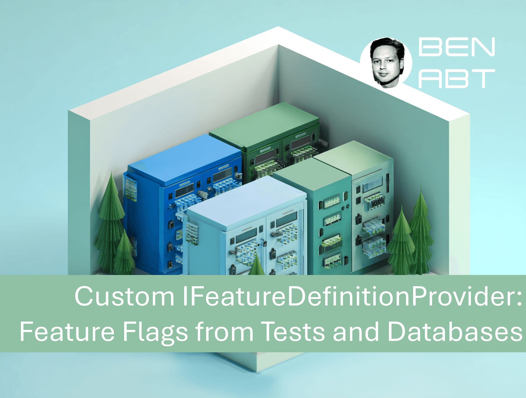 Custom IFeatureDefinitionProvider: Feature Flags from Tests and Databases