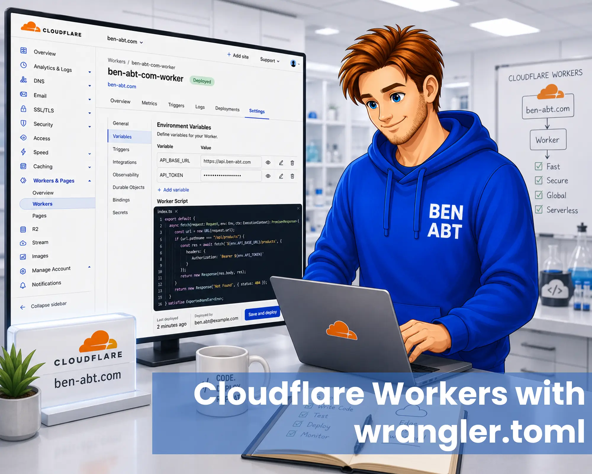 Cloudflare Workers with wrangler.toml: Preview URLs, production routes and SEO-safe SPA handling