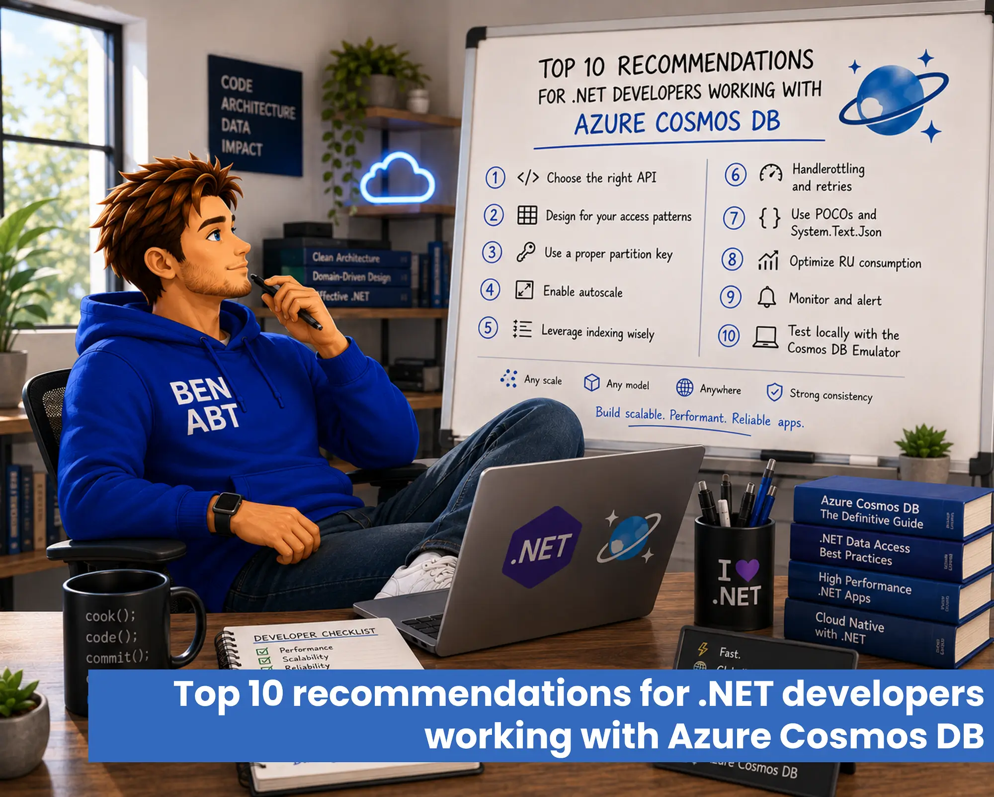 Top 10 recommendations for .NET developers working with Azure Cosmos DB
